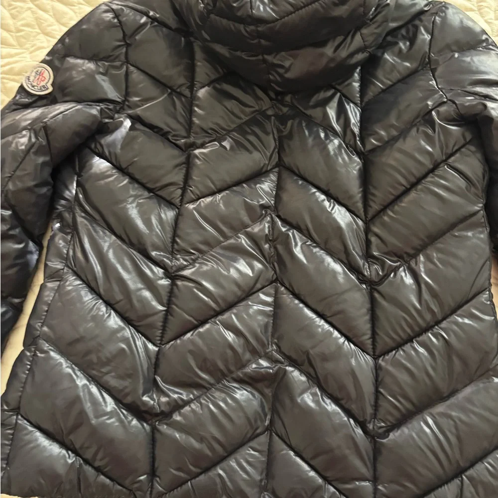 SALE‼️MONCLER Down Black Puffer Jacket with adjustable hood size 1 - Picture 14 of 16